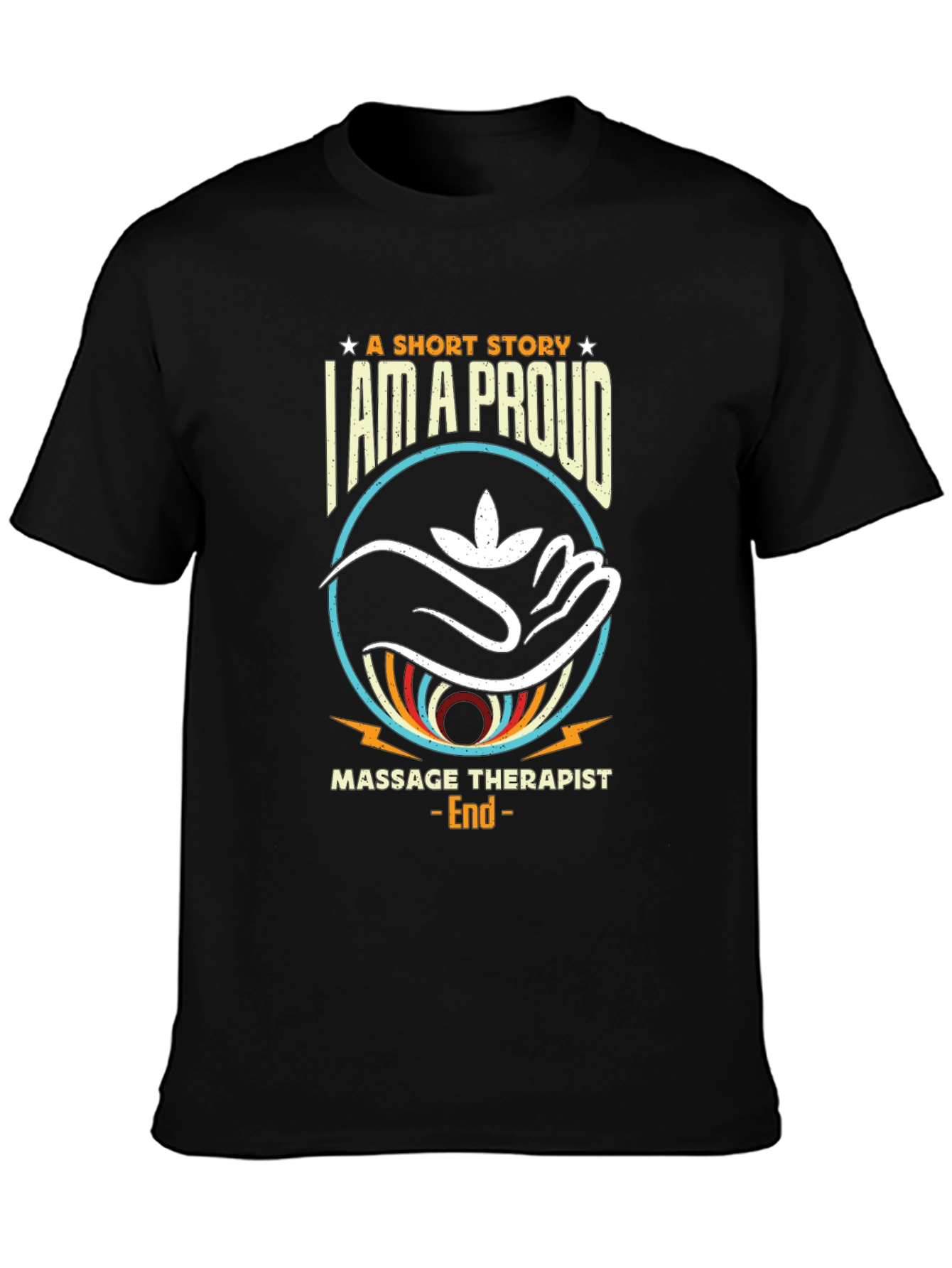 Proud Massage Therapist Graphic T-Shirt