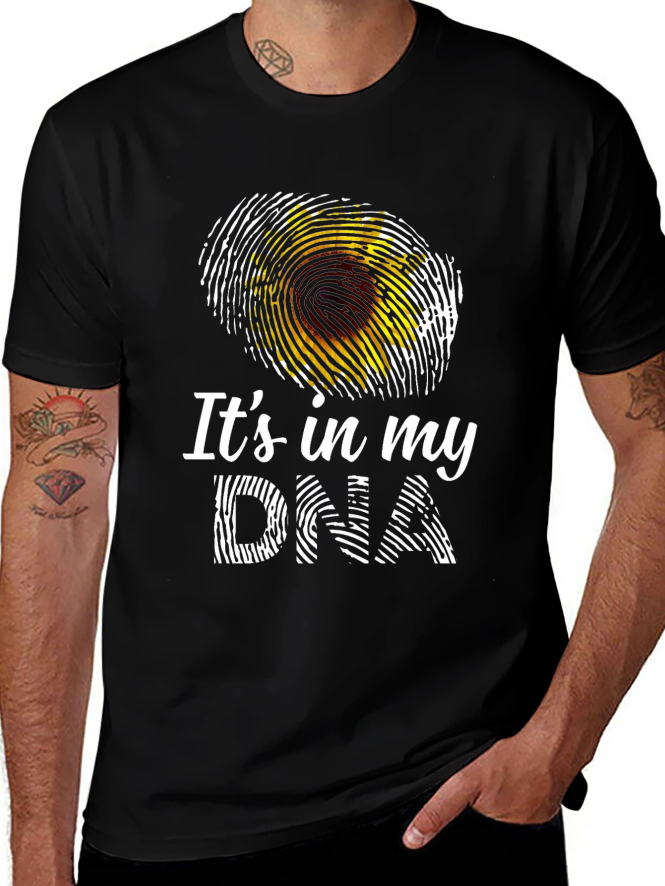 Sunflower DNA Graphic Tee - Unique Design!