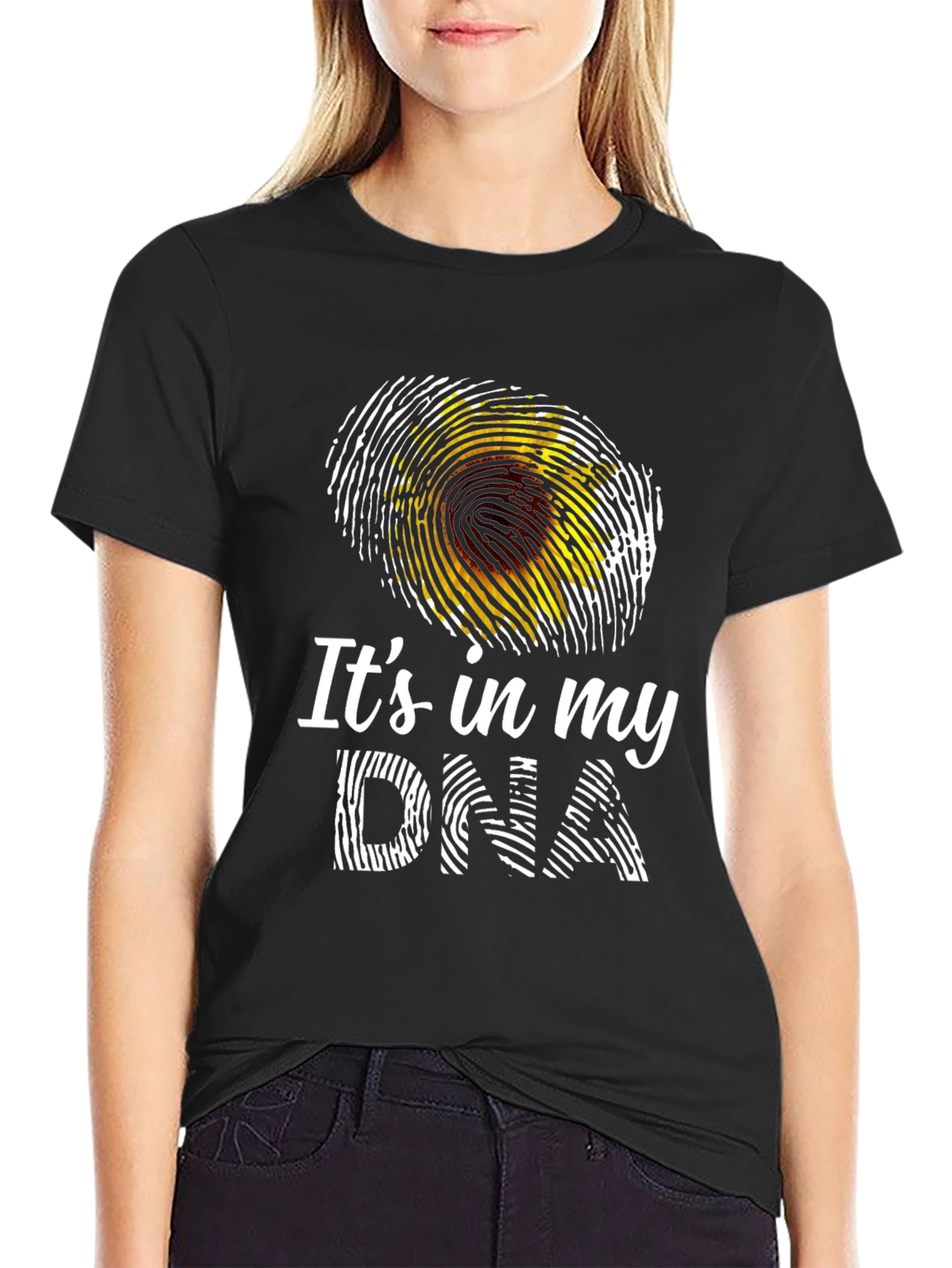 Sunflower DNA Graphic Tee - Unique Design!