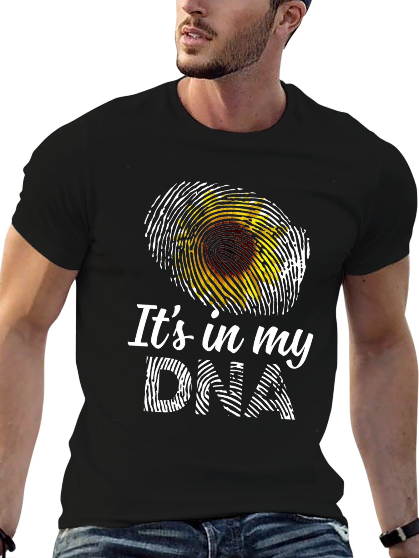 Sunflower DNA Graphic Tee - Unique Design!