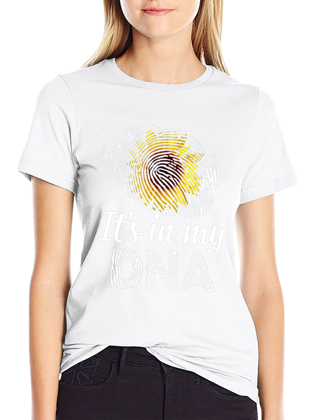 Sunflower DNA Graphic Tee - Unique Design!