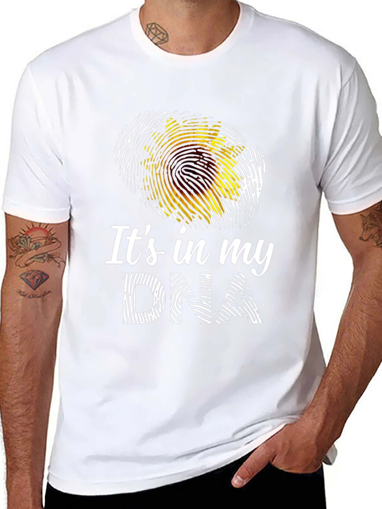 Sunflower DNA Graphic Tee - Unique Design!