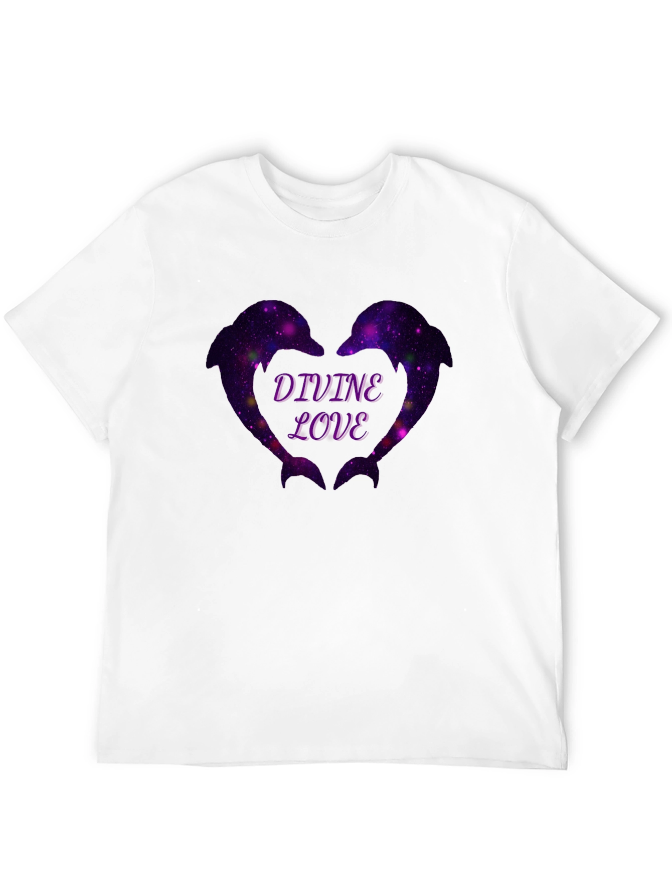 Divine Love Dolphin Heart T-Shirt