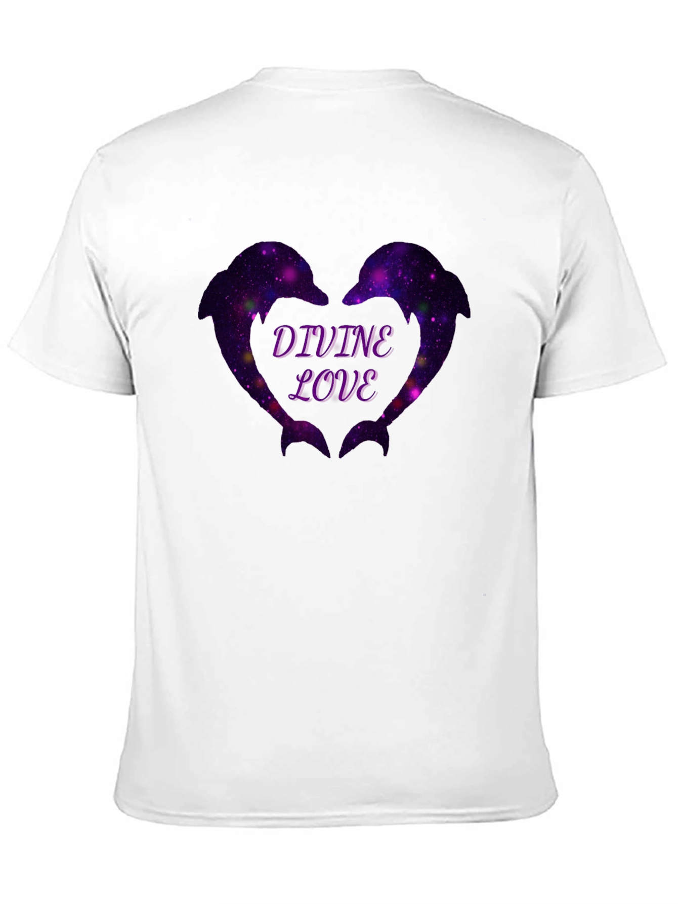 Divine Love Dolphin Heart T-Shirt