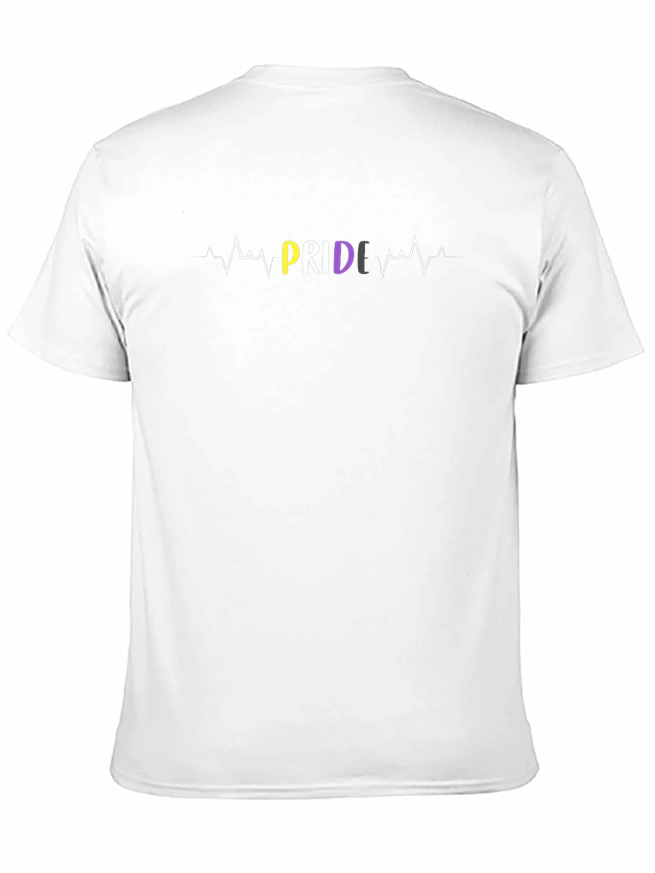 Non-Binary Pride Heartbeat T-Shirt