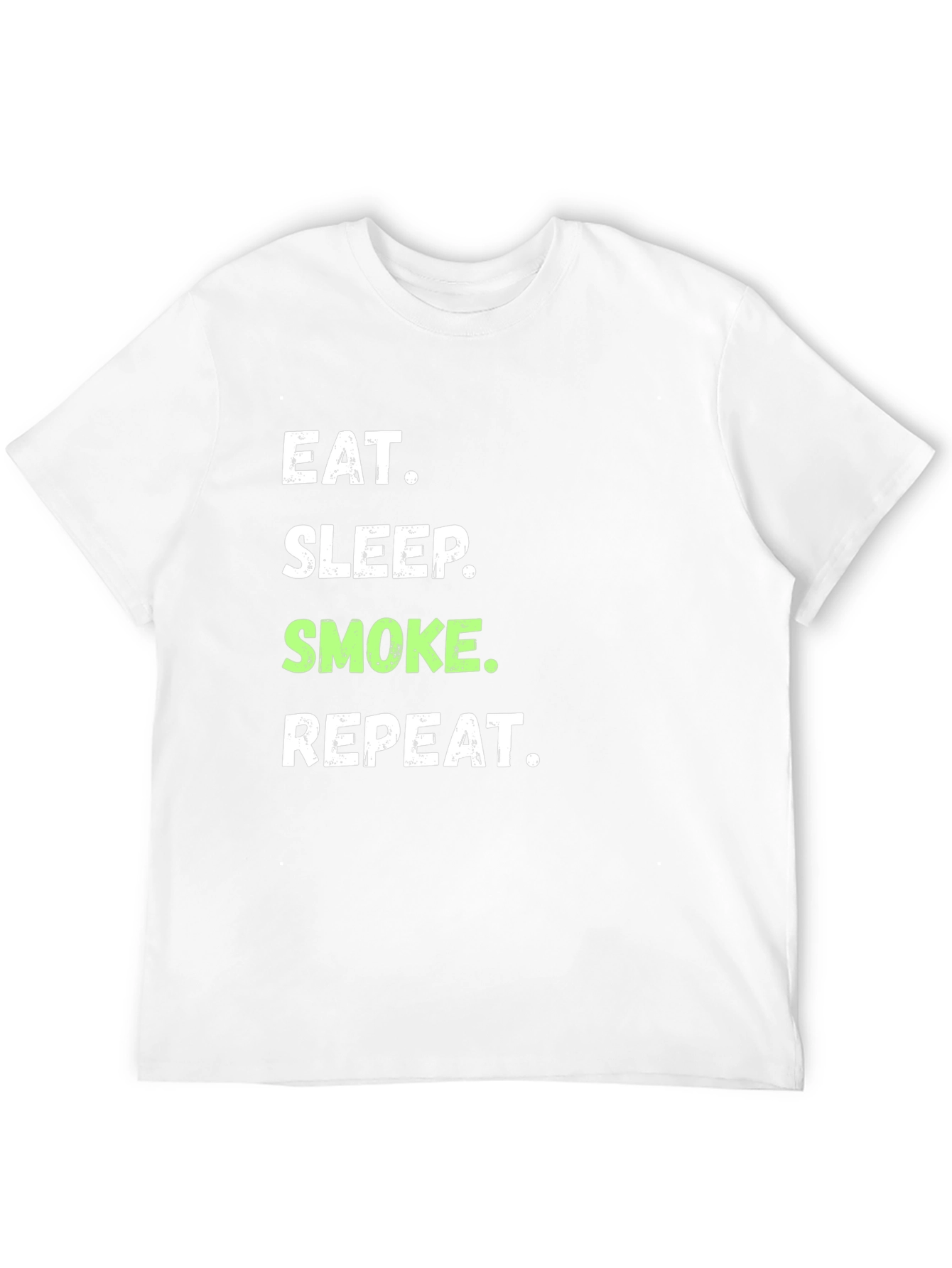 Eat Sleep Smoke Repeat Graphic Tee
