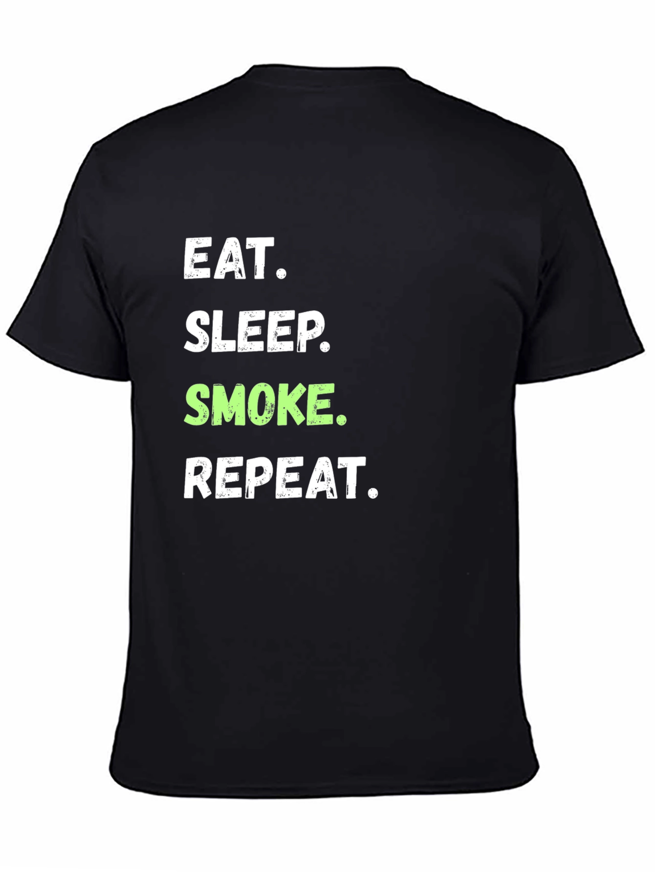 Eat Sleep Smoke Repeat Graphic Tee