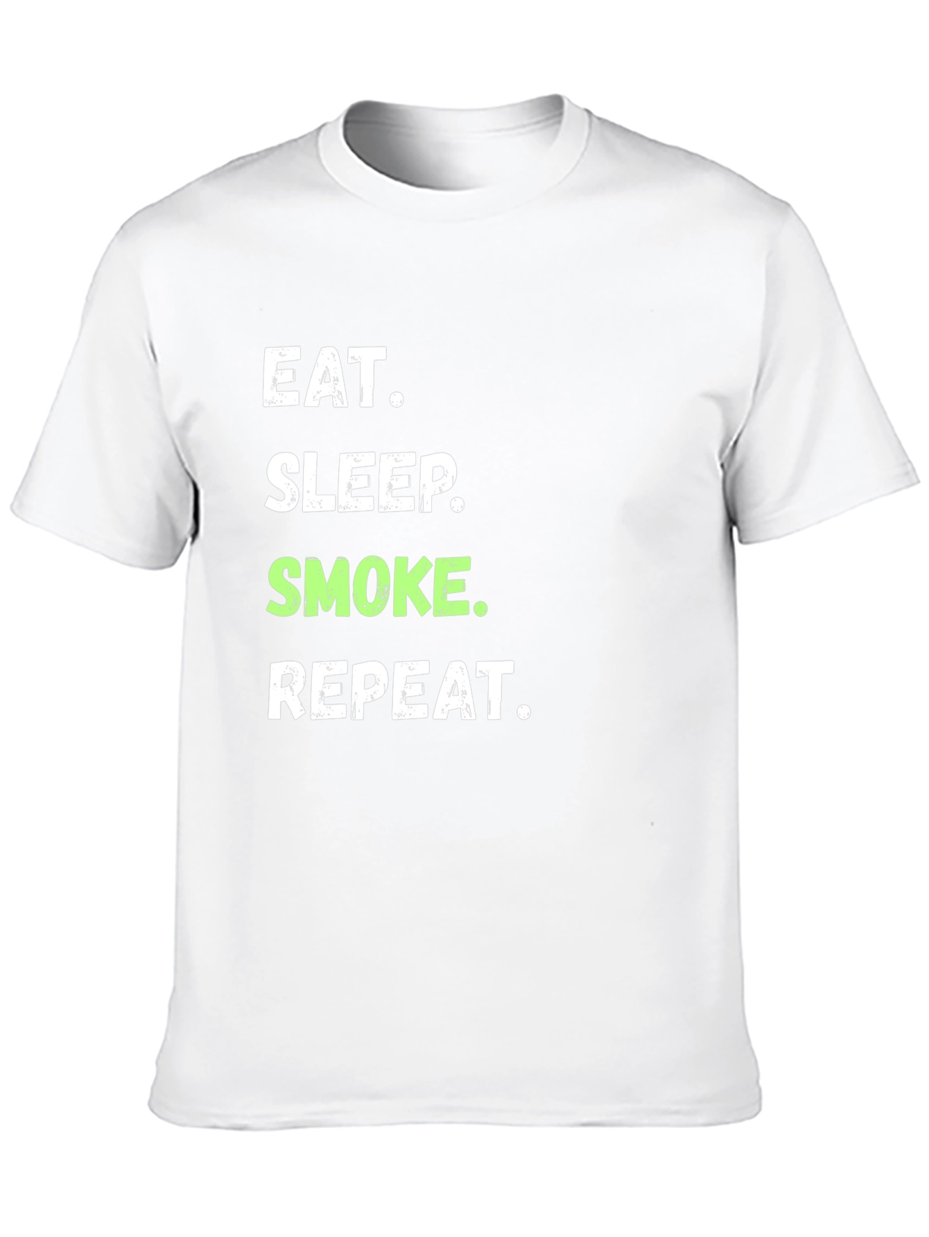 Eat Sleep Smoke Repeat Graphic Tee