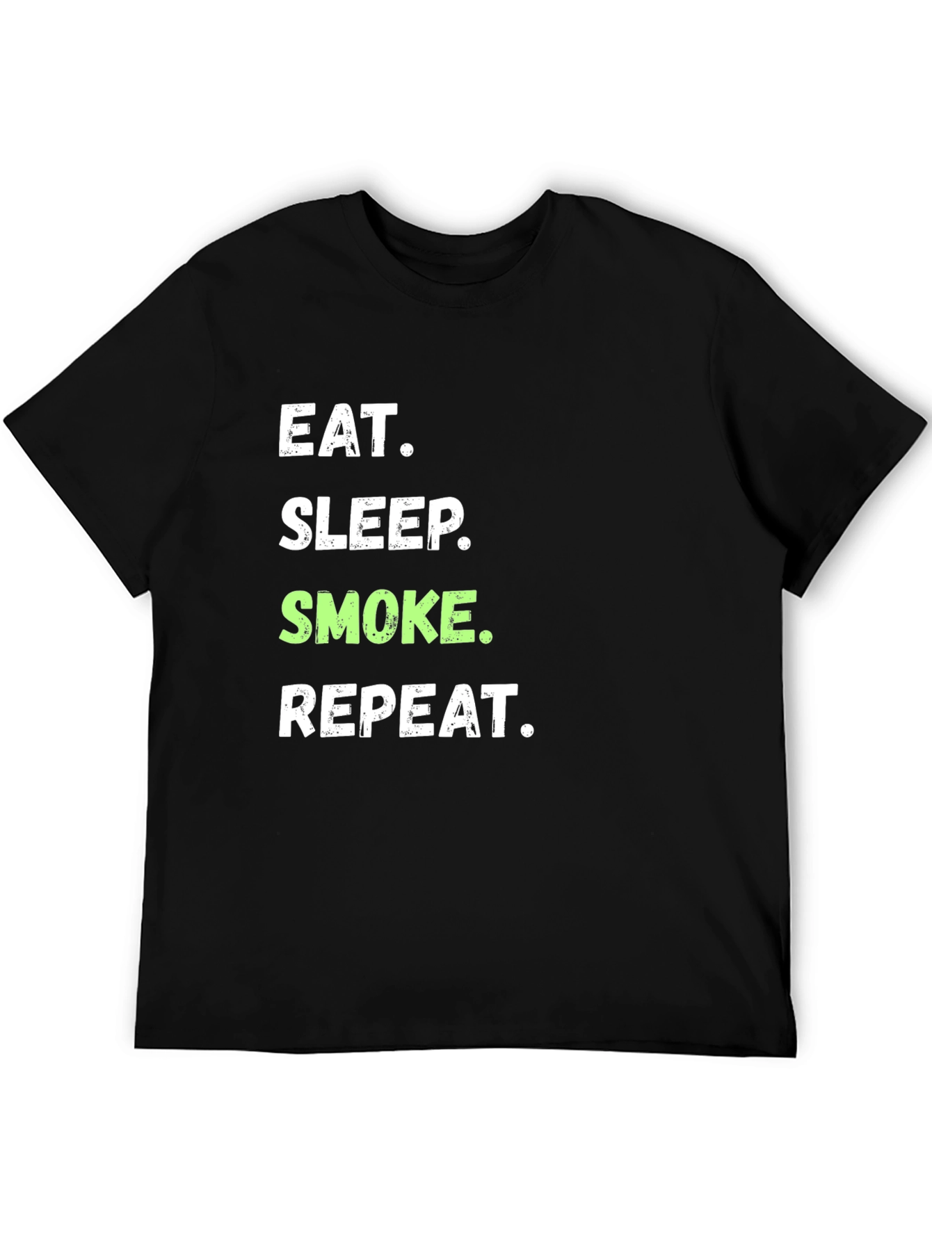 Eat Sleep Smoke Repeat Graphic Tee