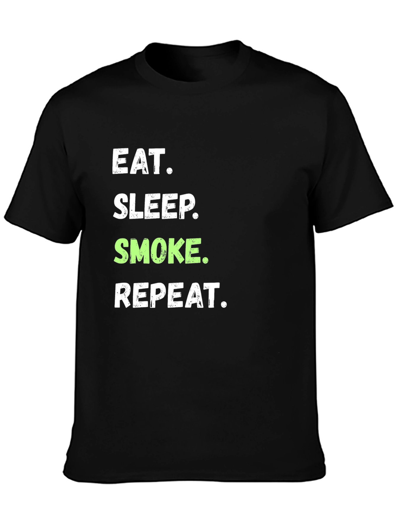 Eat Sleep Smoke Repeat Graphic Tee