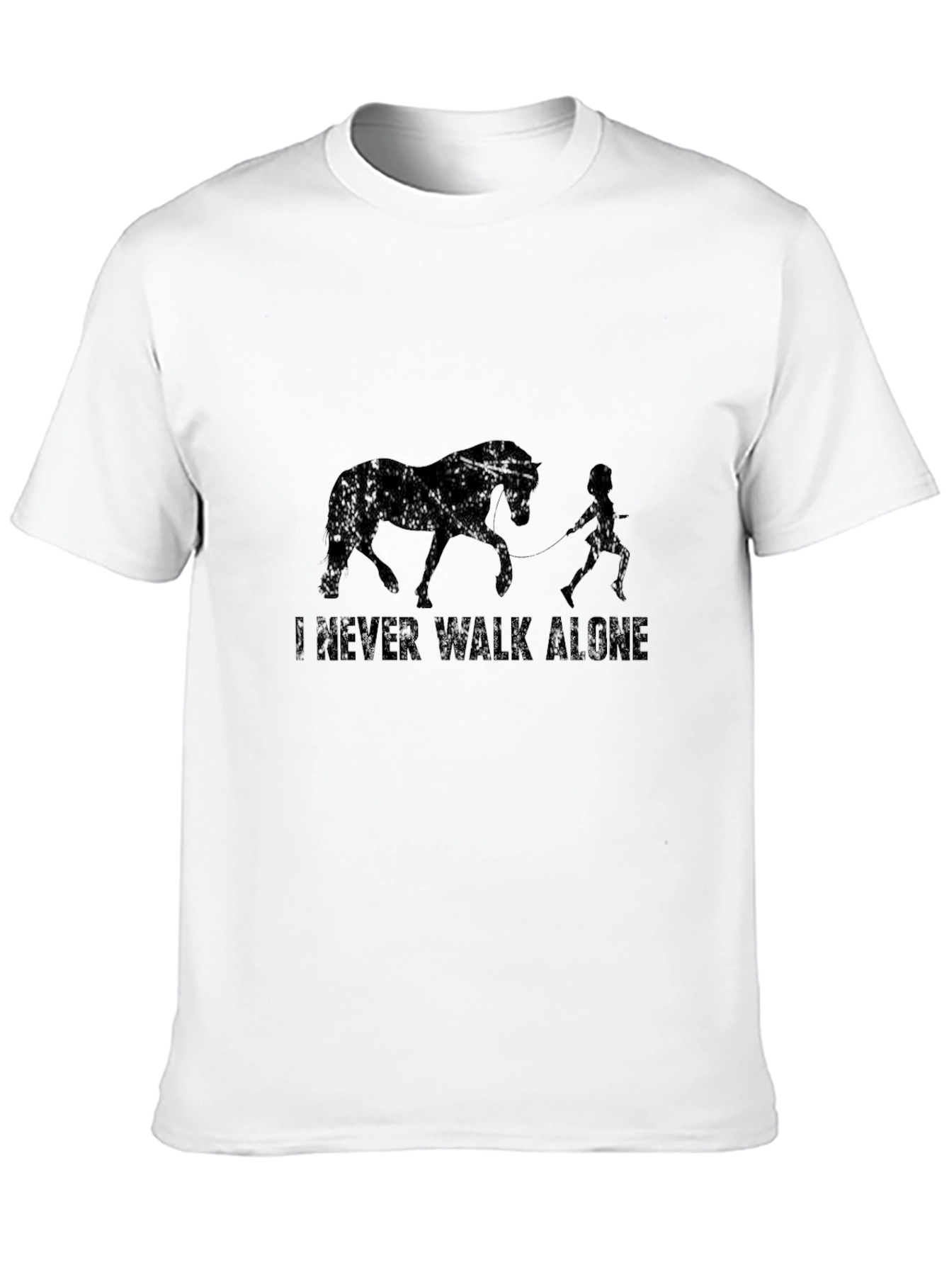 I Never Walk Alone Horse T-Shirt