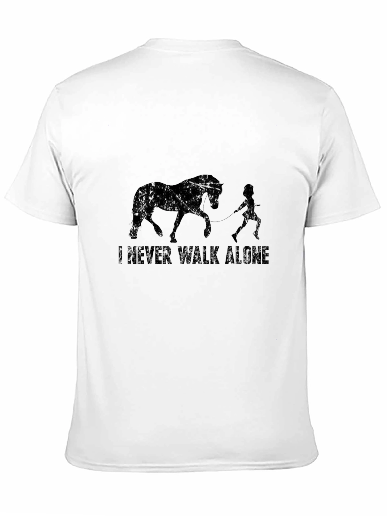 I Never Walk Alone Horse T-Shirt