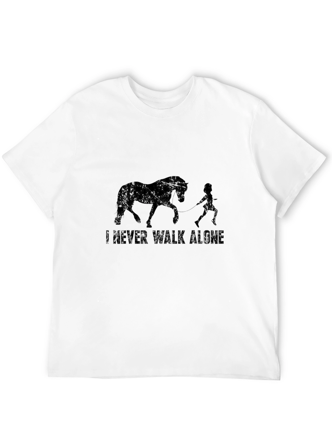 I Never Walk Alone Horse T-Shirt