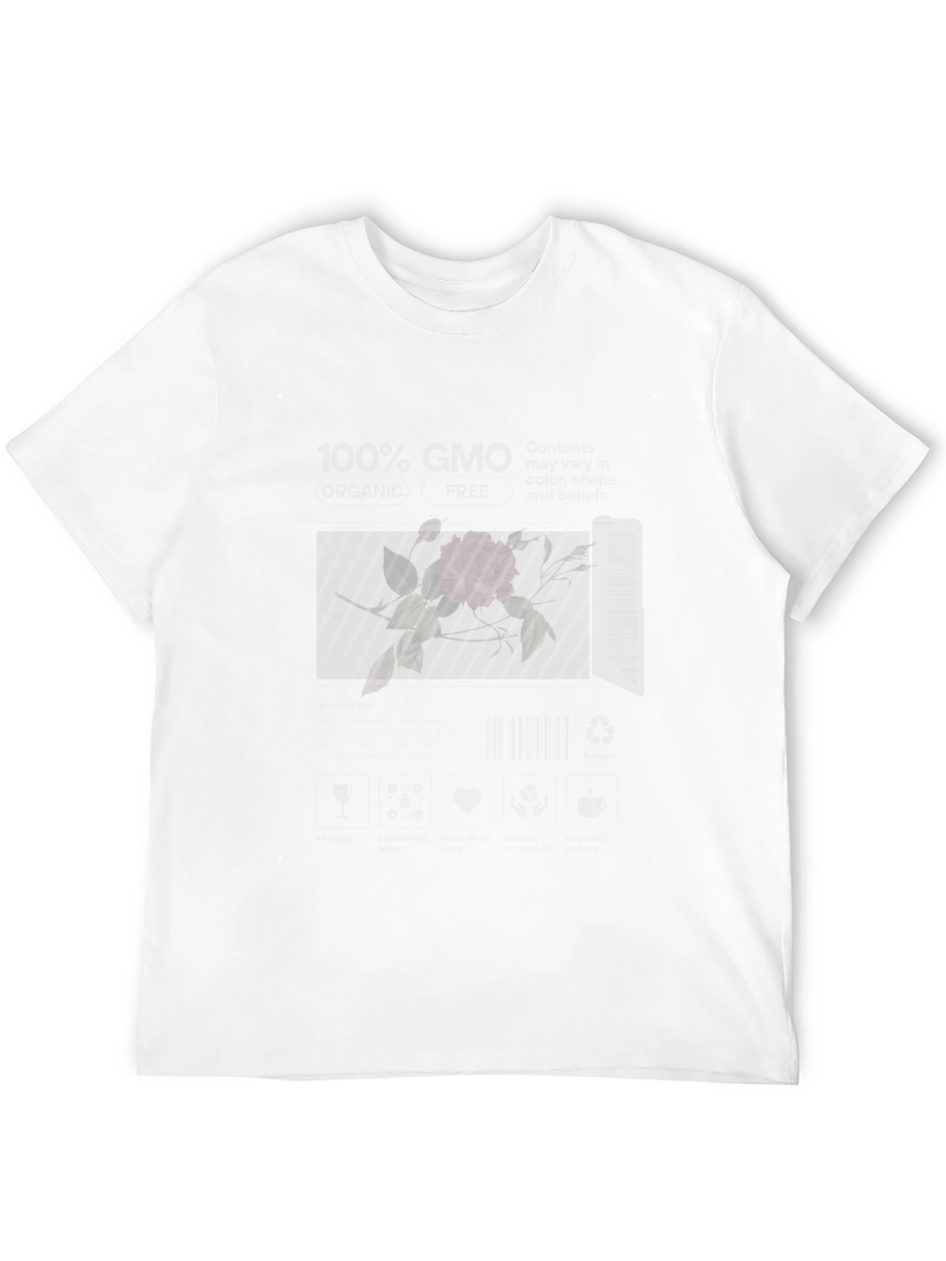 Black Rose & Keys Graphic Tee
