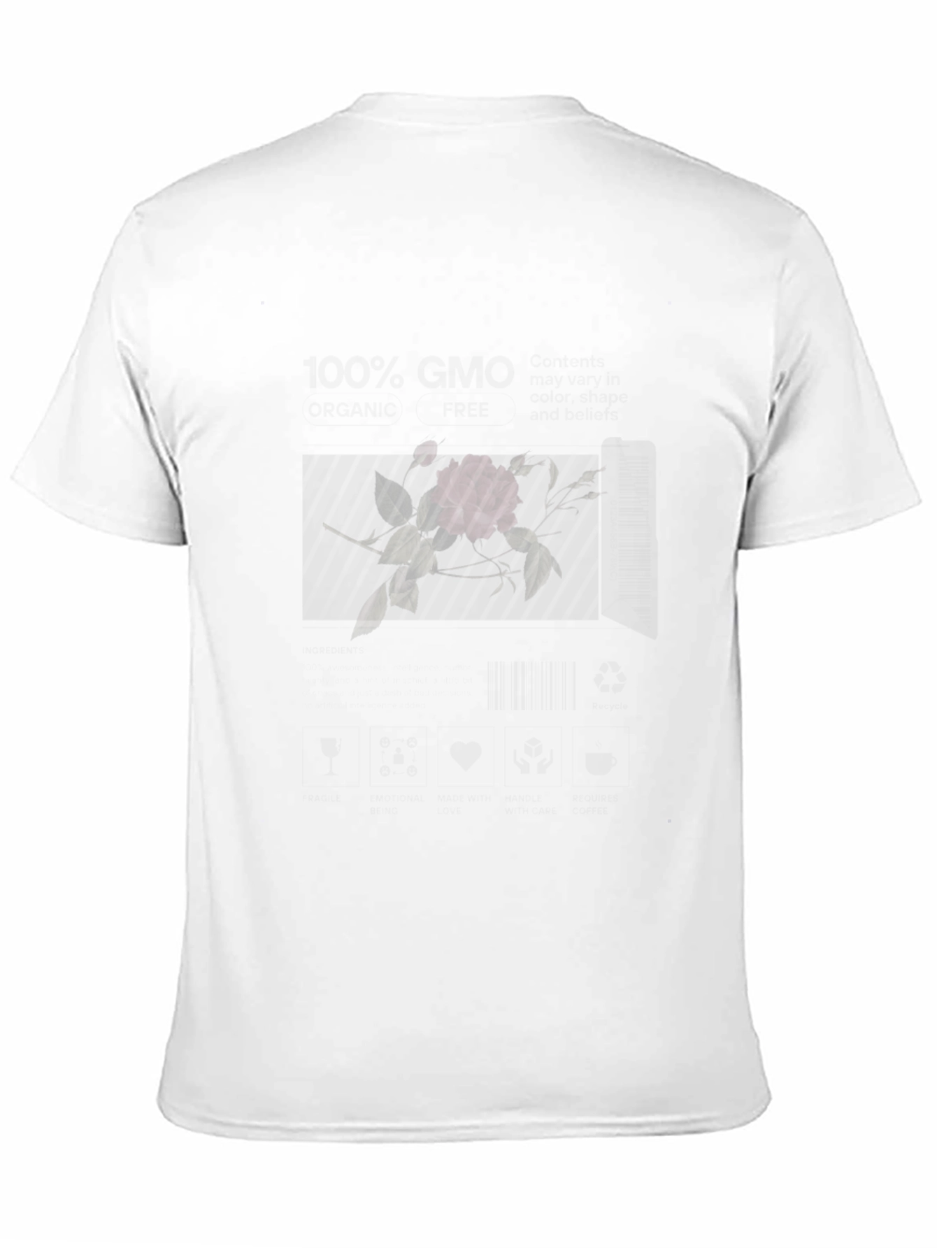 Black Rose & Keys Graphic Tee