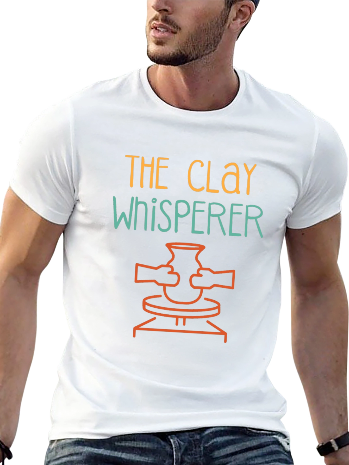 The Clay Whisperer T-Shirt - Pottery Lover Tee