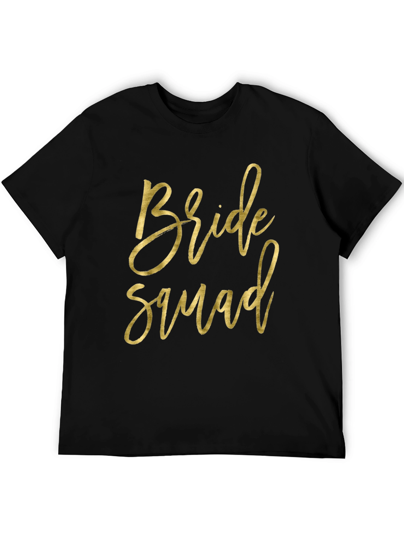Bride Squad T-Shirt - Black Tee