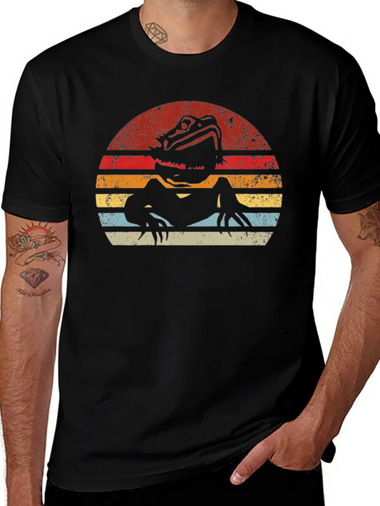 Bearded Dragon Sunset Tee