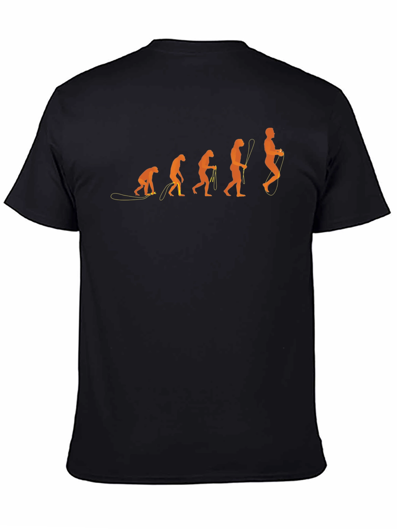 Evolution of Skipping Rope Mens T-Shirt