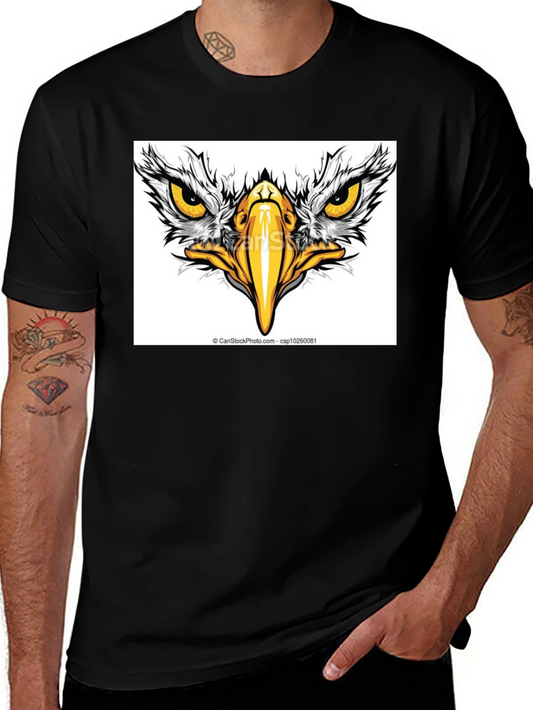 Eagle Eye Graphic Black T-Shirt