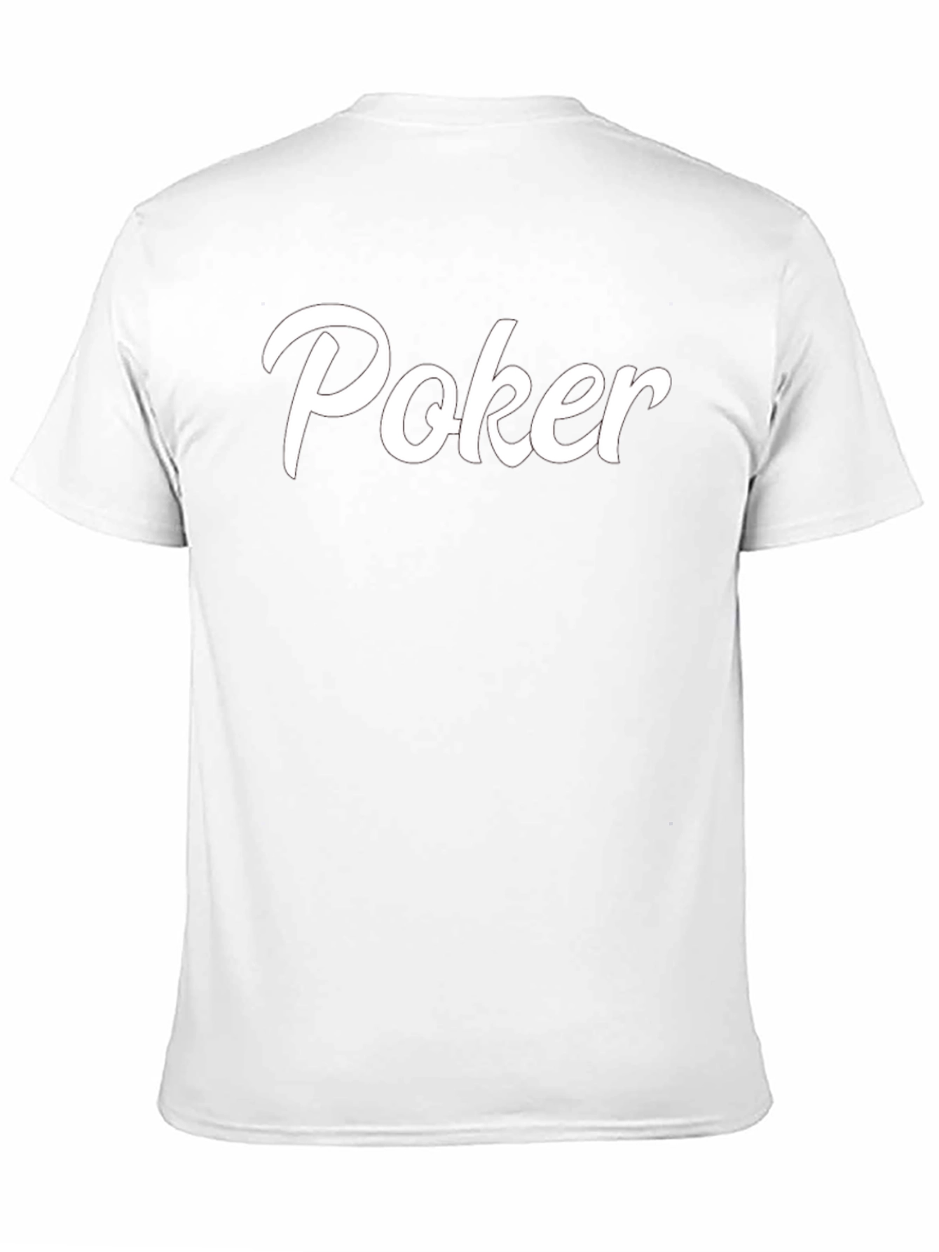 Poker T-Shirt - Classic Style Comfortable Fit