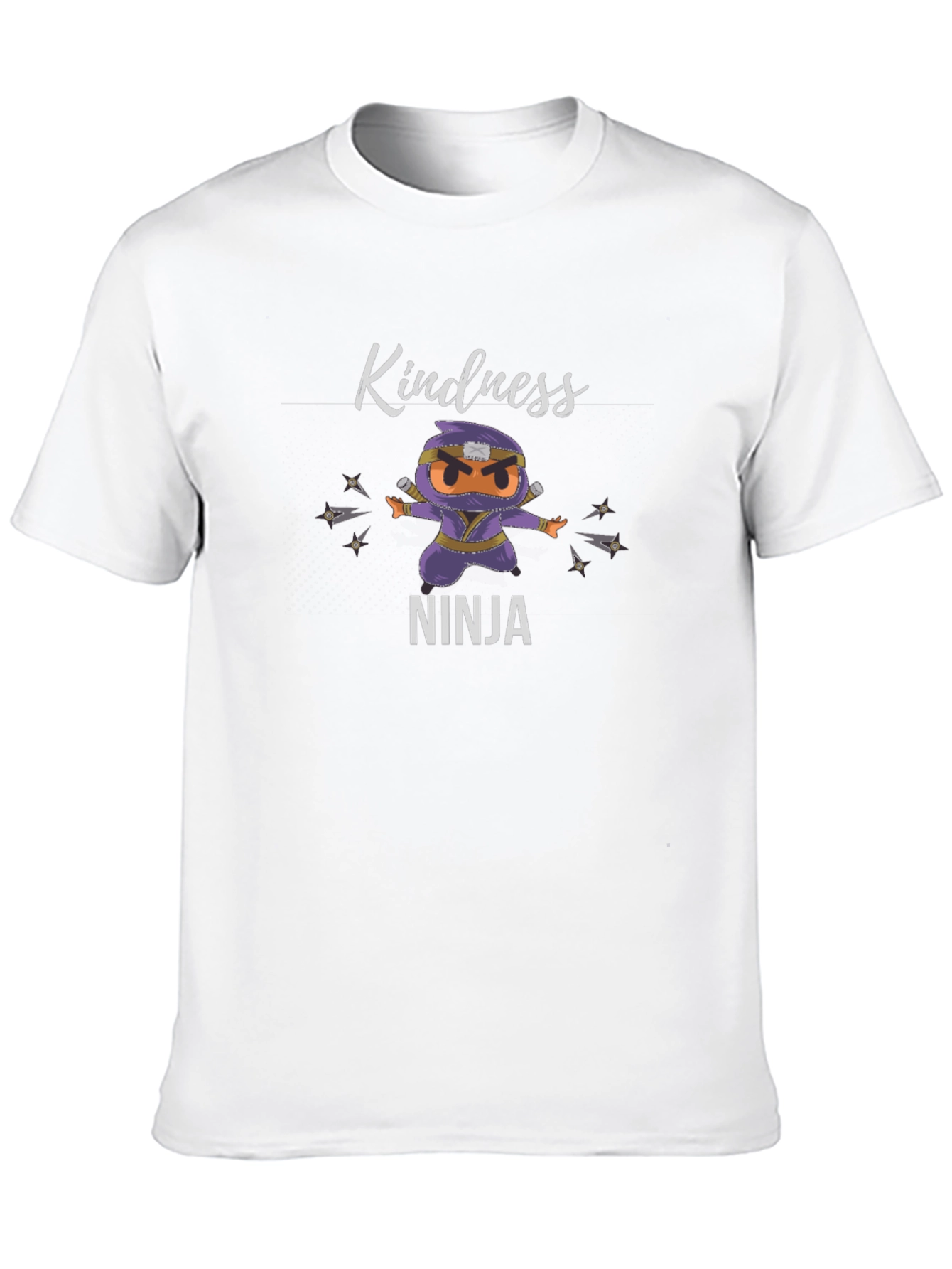 Kindness Ninja Graphic T-Shirt - Black
