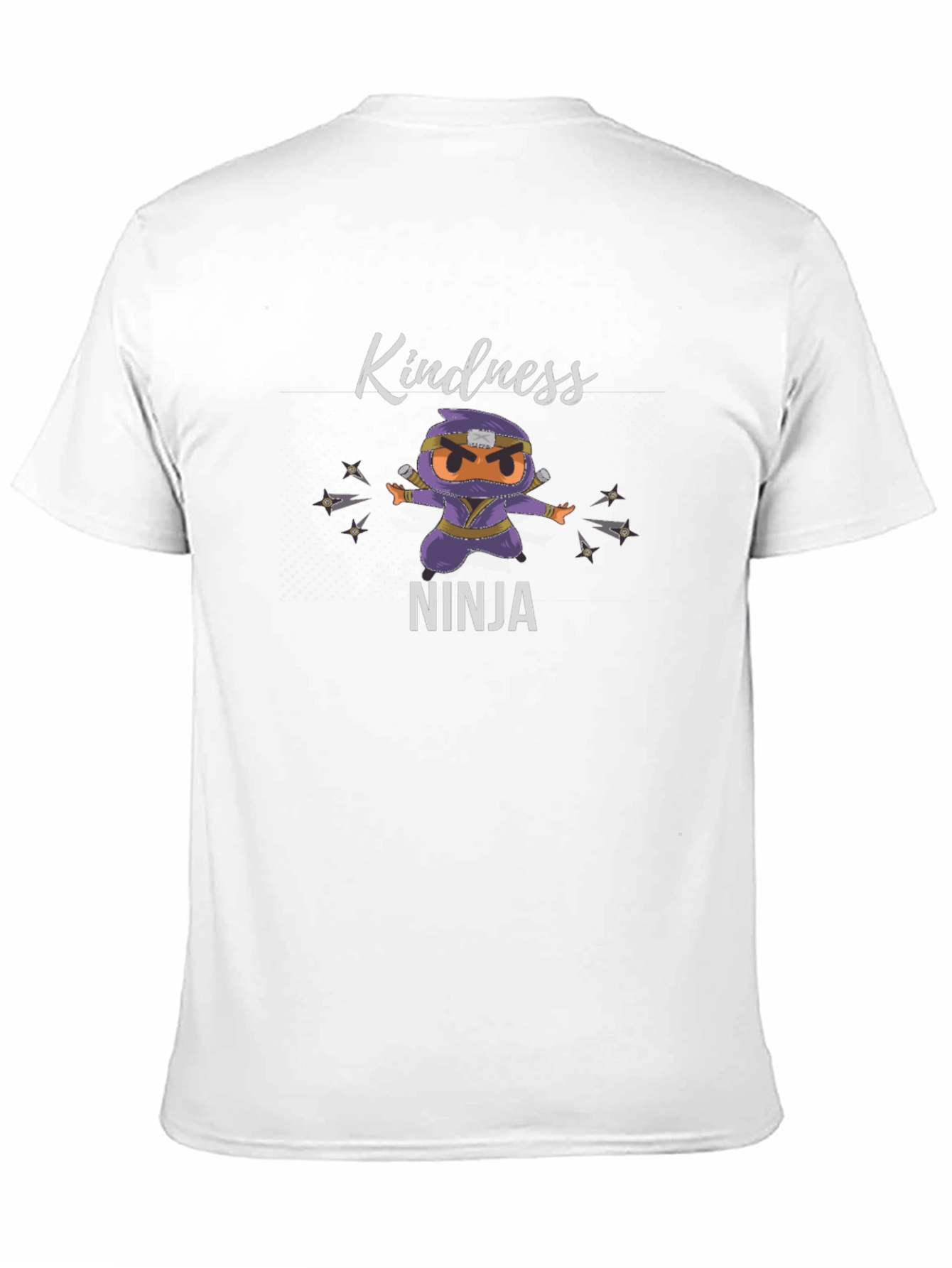 Kindness Ninja Graphic T-Shirt - Black