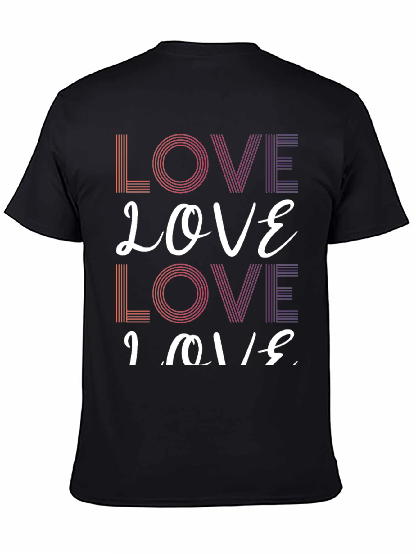 Love Graphic Print T-Shirt