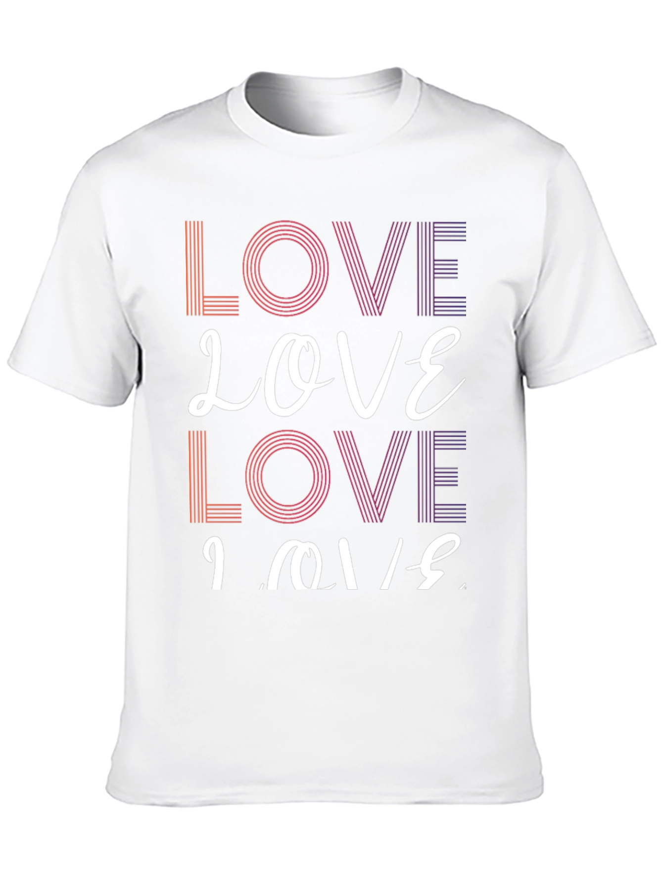 Love Graphic Print T-Shirt