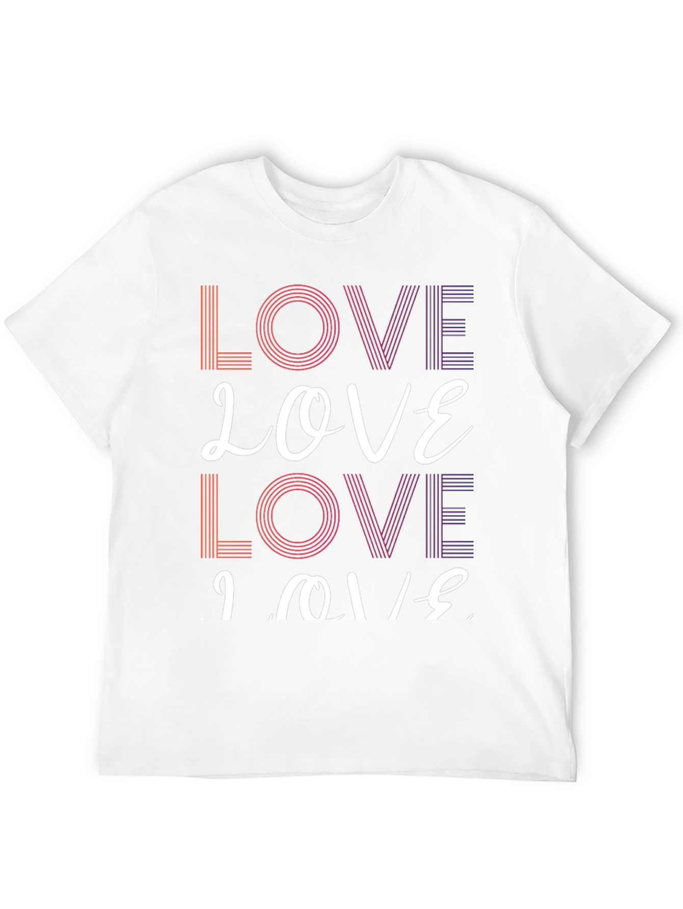 Love Graphic Print T-Shirt