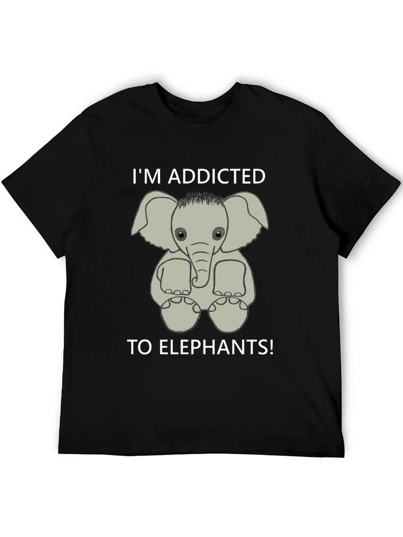 Addicted to Elephants Graphic Tee