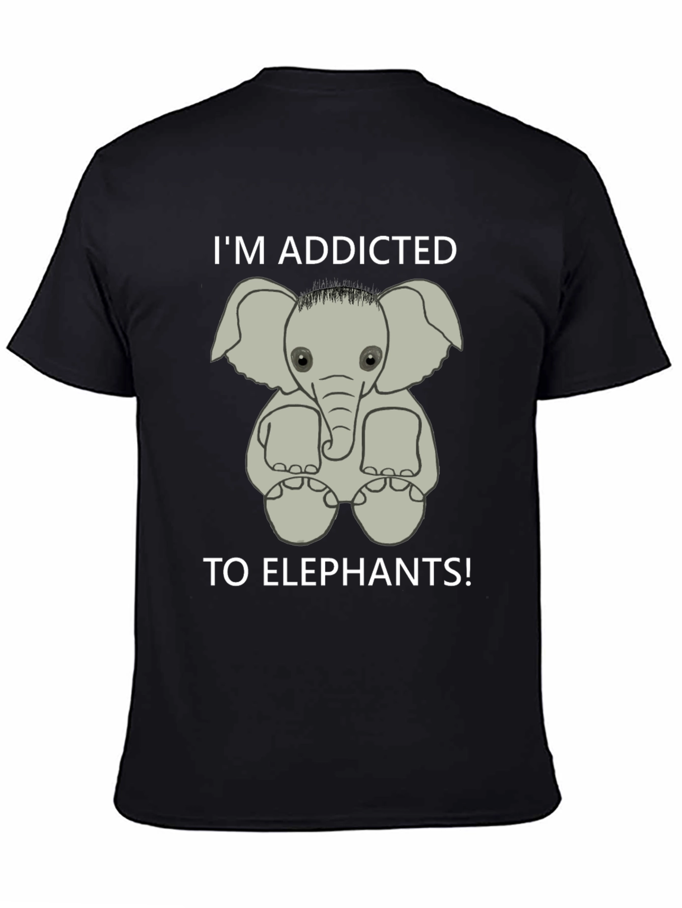 Addicted to Elephants Graphic Tee