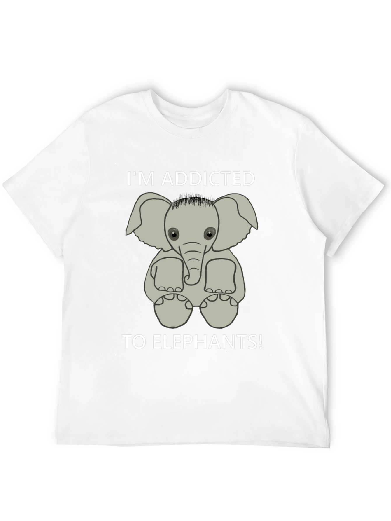 Addicted to Elephants Graphic Tee