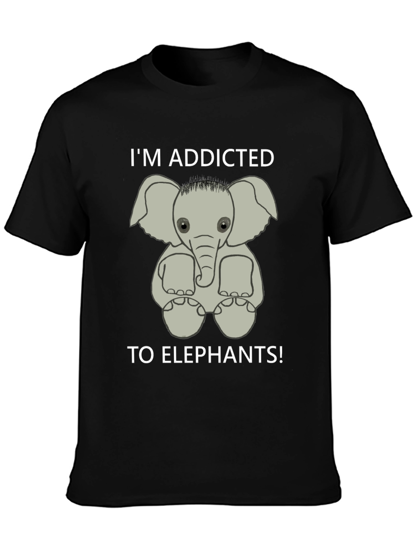 Addicted to Elephants Graphic Tee