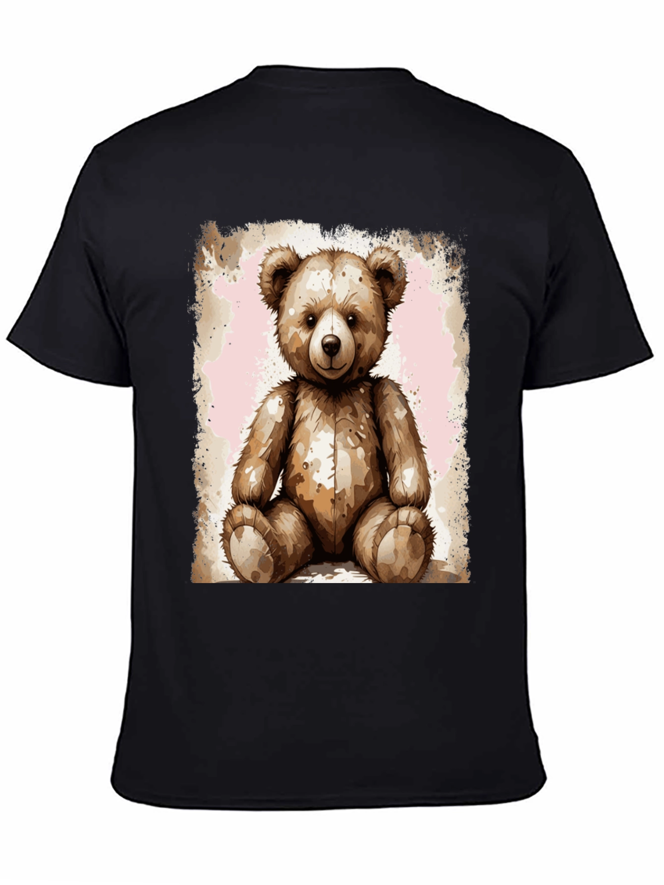 Teddy Bear Graphic Tee - Soft Plush Design