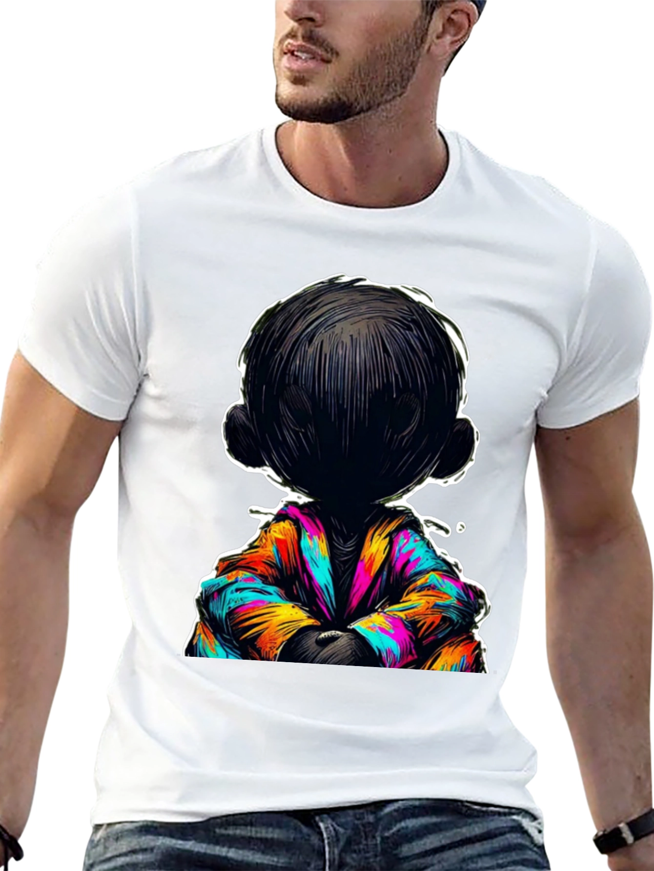 Abstract Art Graphic Tee - Bold & Stylish
