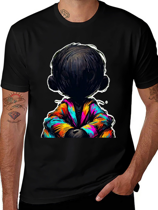 Abstract Art Graphic Tee - Bold & Stylish