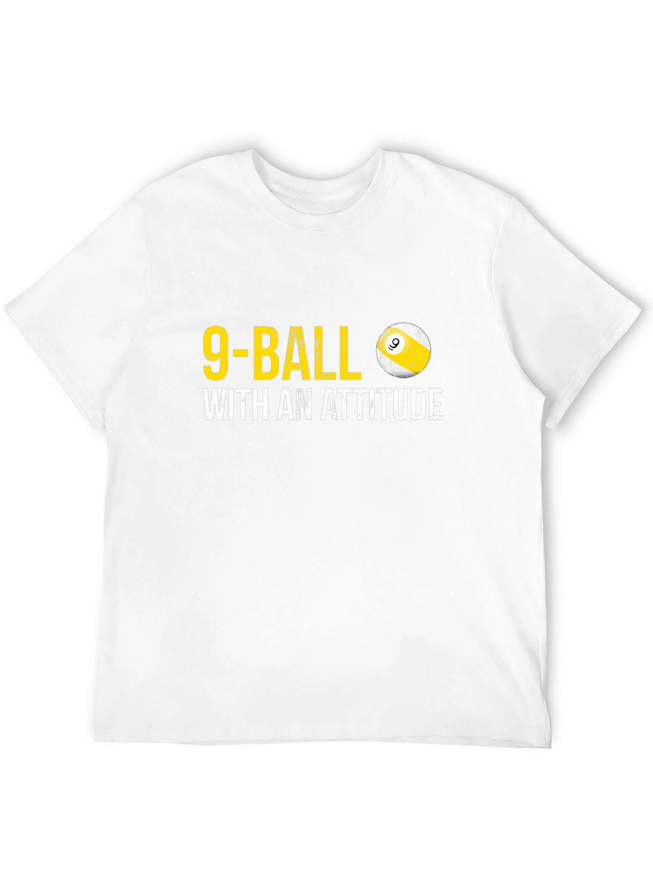 9-Ball With An Attitude Graphic T-Shirt