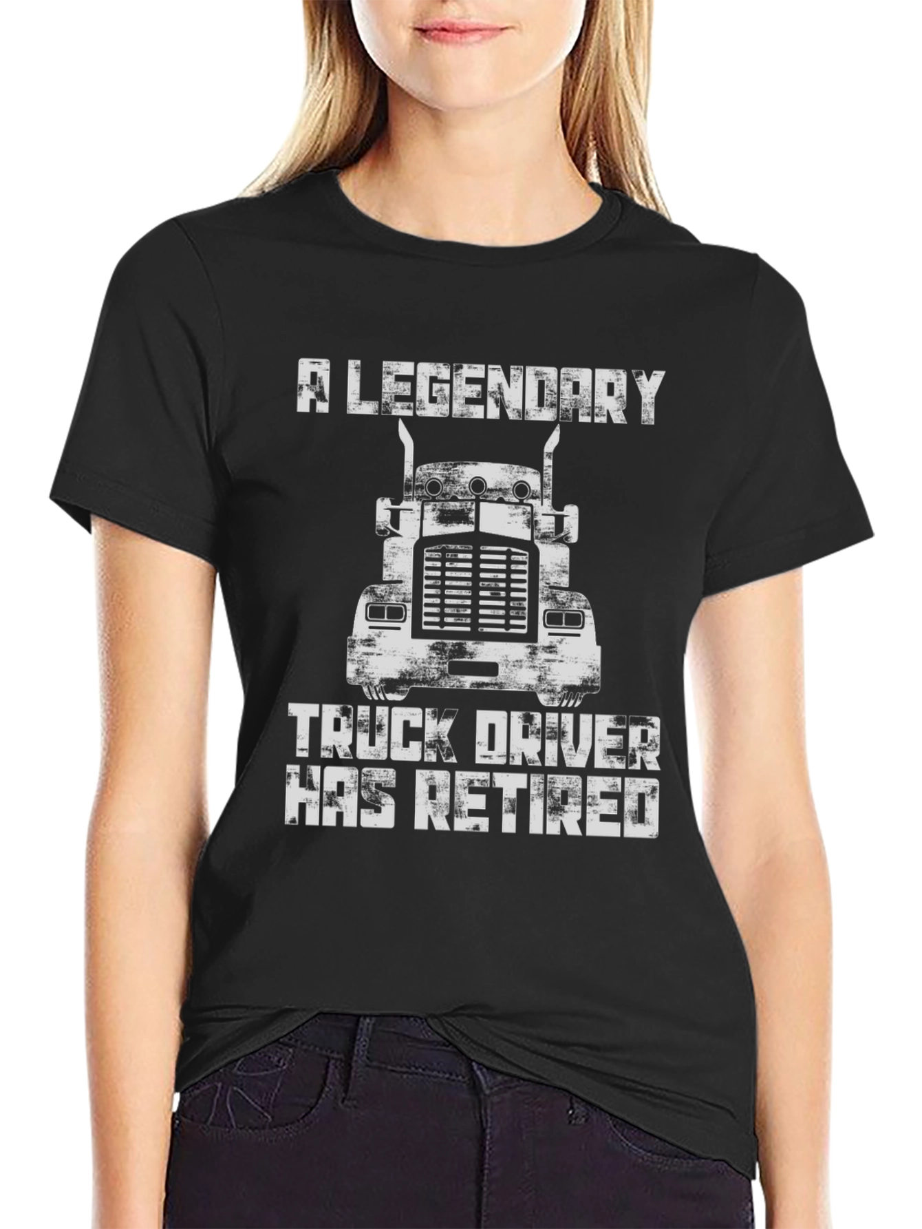 Legendary Truck Driver Retirement T-Shirt