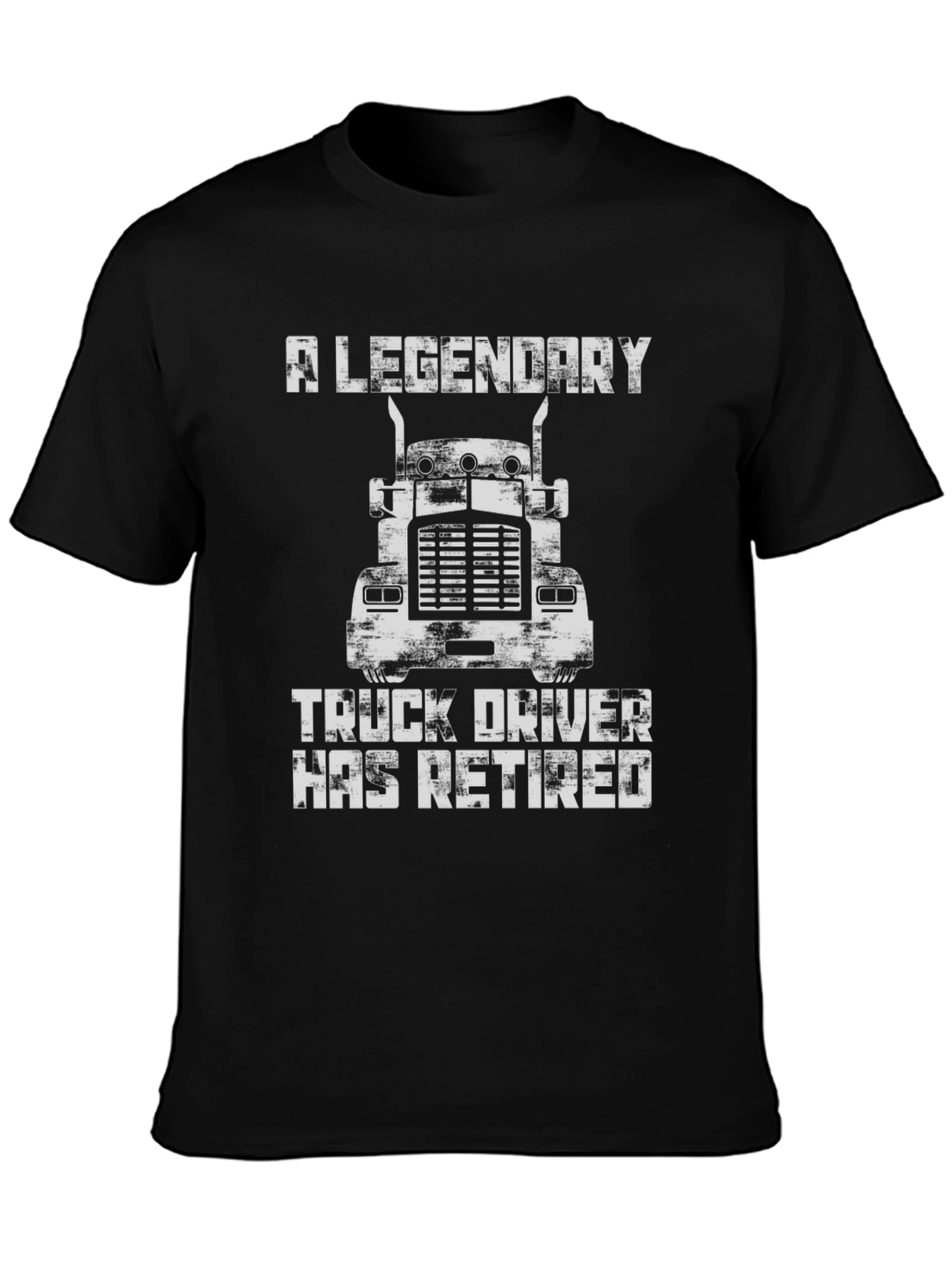 Legendary Truck Driver Retirement T-Shirt