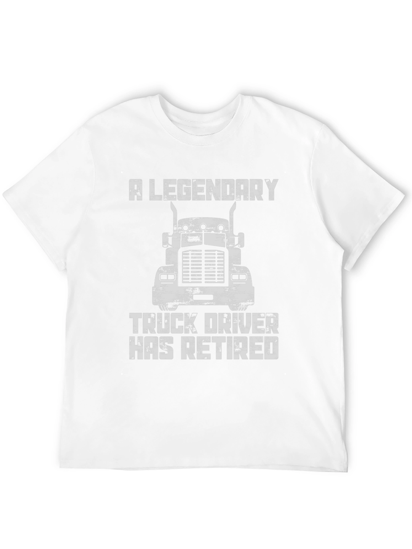 Legendary Truck Driver Retirement T-Shirt