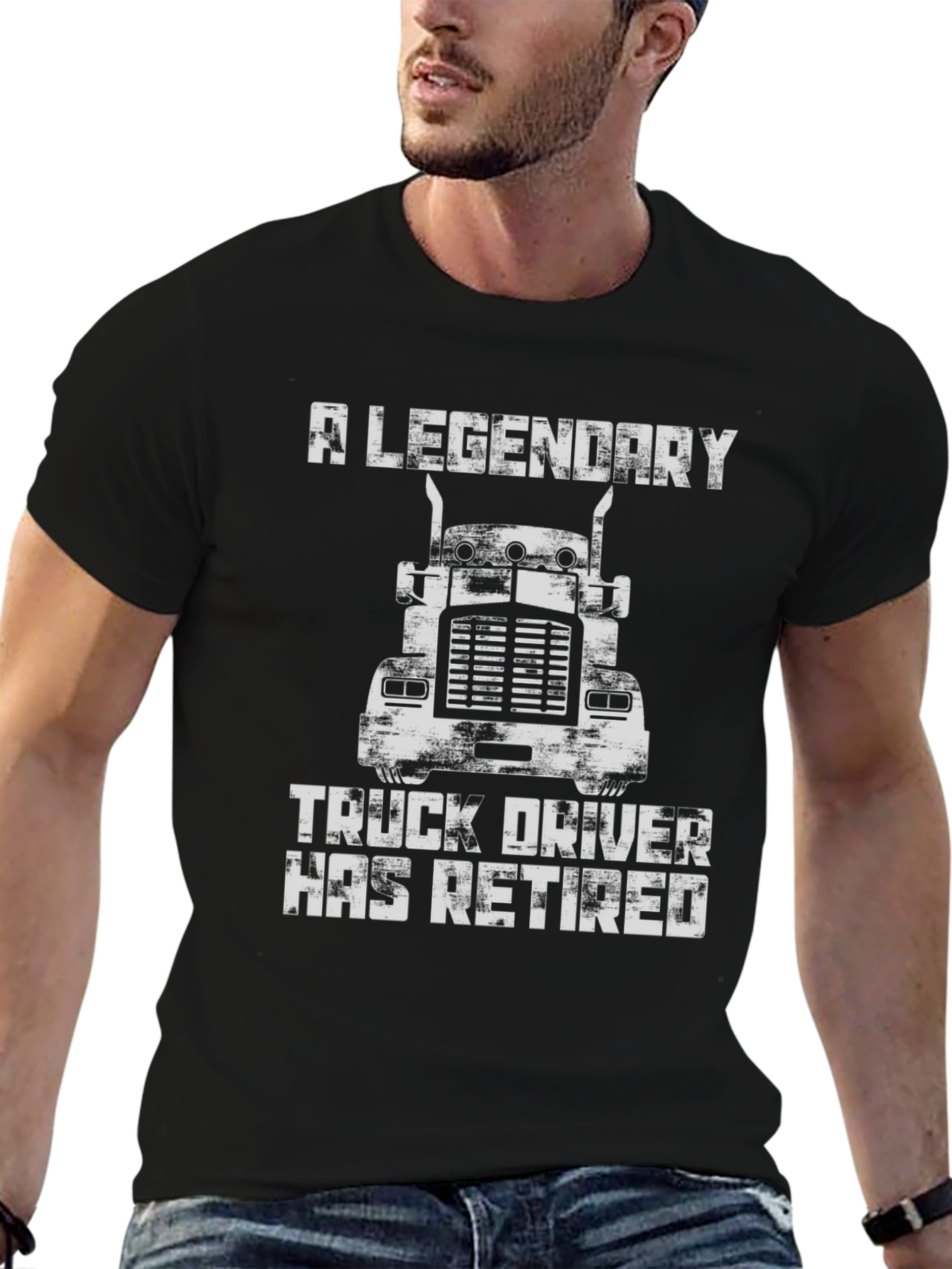 Legendary Truck Driver Retirement T-Shirt