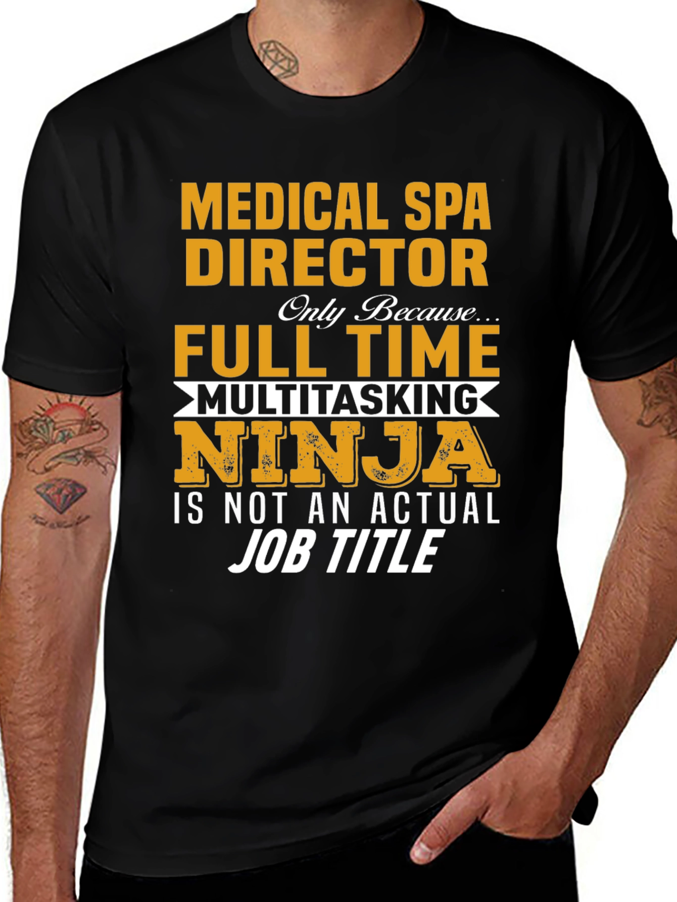 Medical Spa Director - Multitasking Ninja T-Shirt