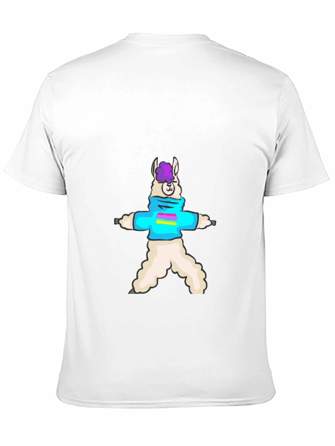 Llama Yoga T-Shirt - Cute Animal Tee
