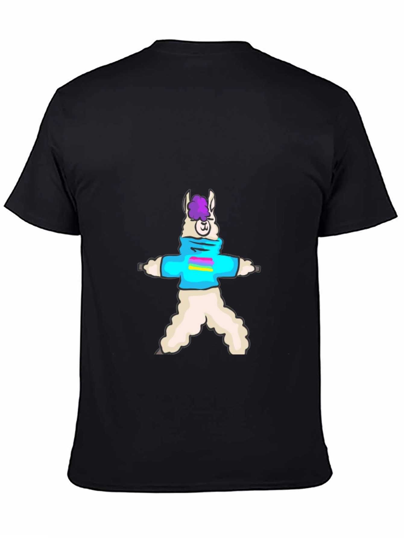 Llama Yoga T-Shirt - Cute Animal Tee