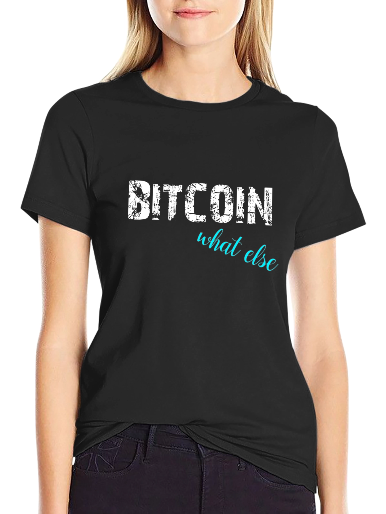 Bitcoin What Else Black Graphic Tee