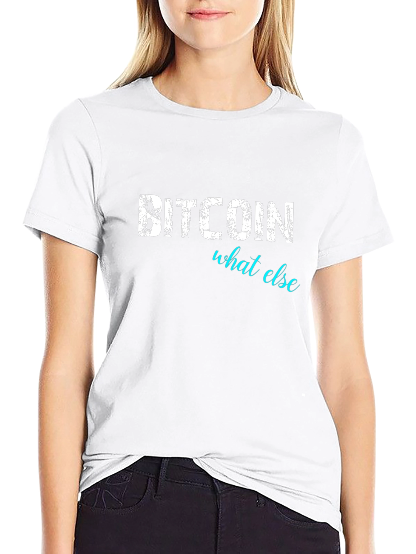 Bitcoin What Else Black Graphic Tee