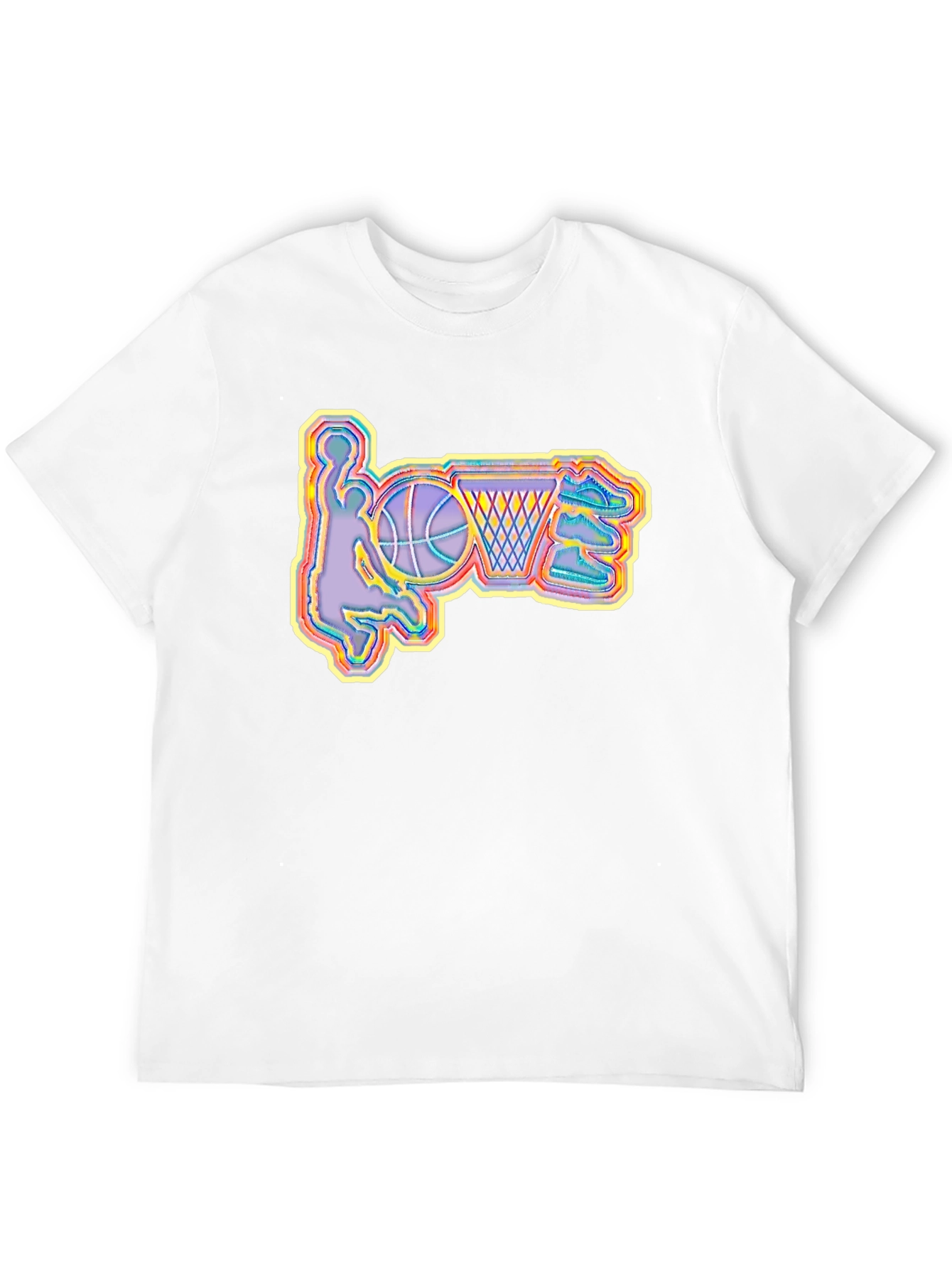 Basketball Lover Graphic Tee - Slam Dunk Style