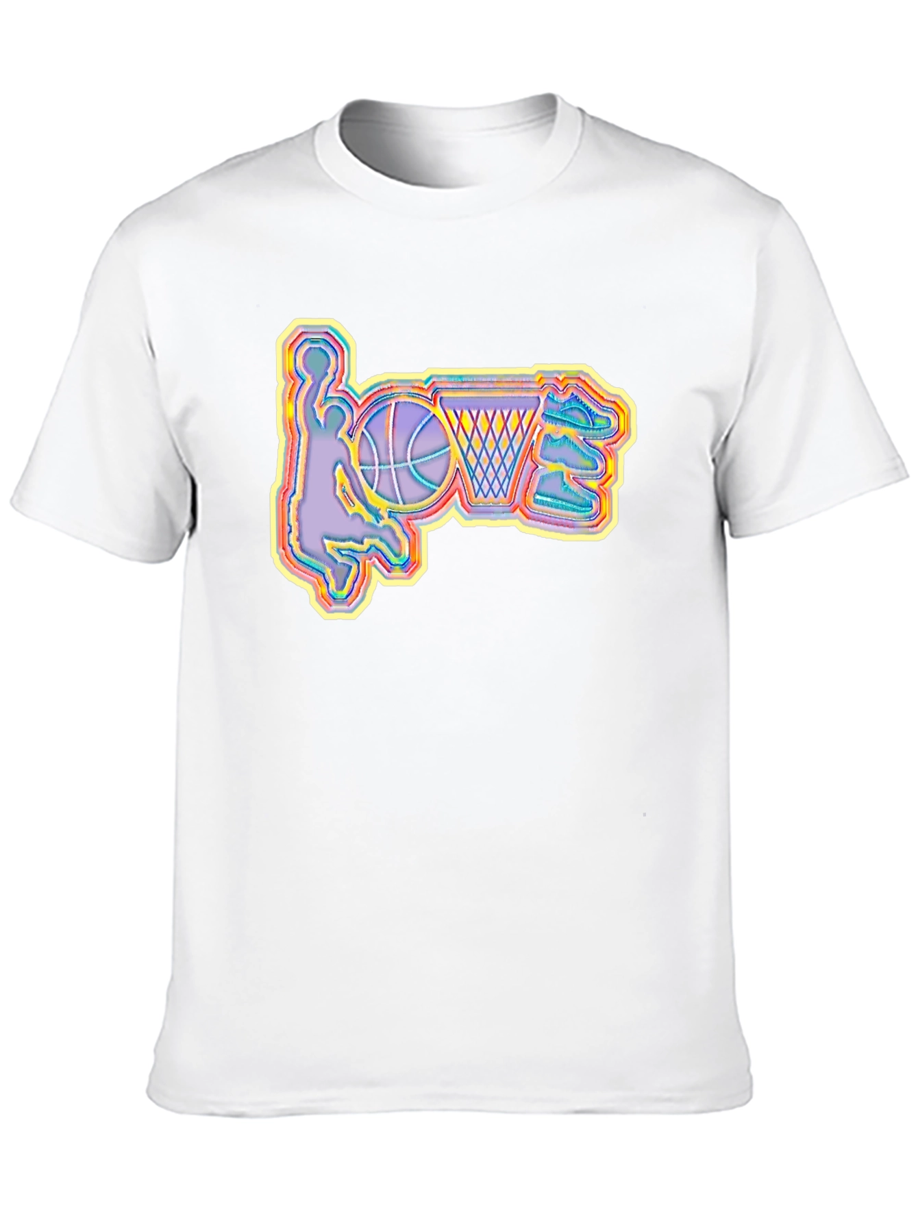 Basketball Lover Graphic Tee - Slam Dunk Style