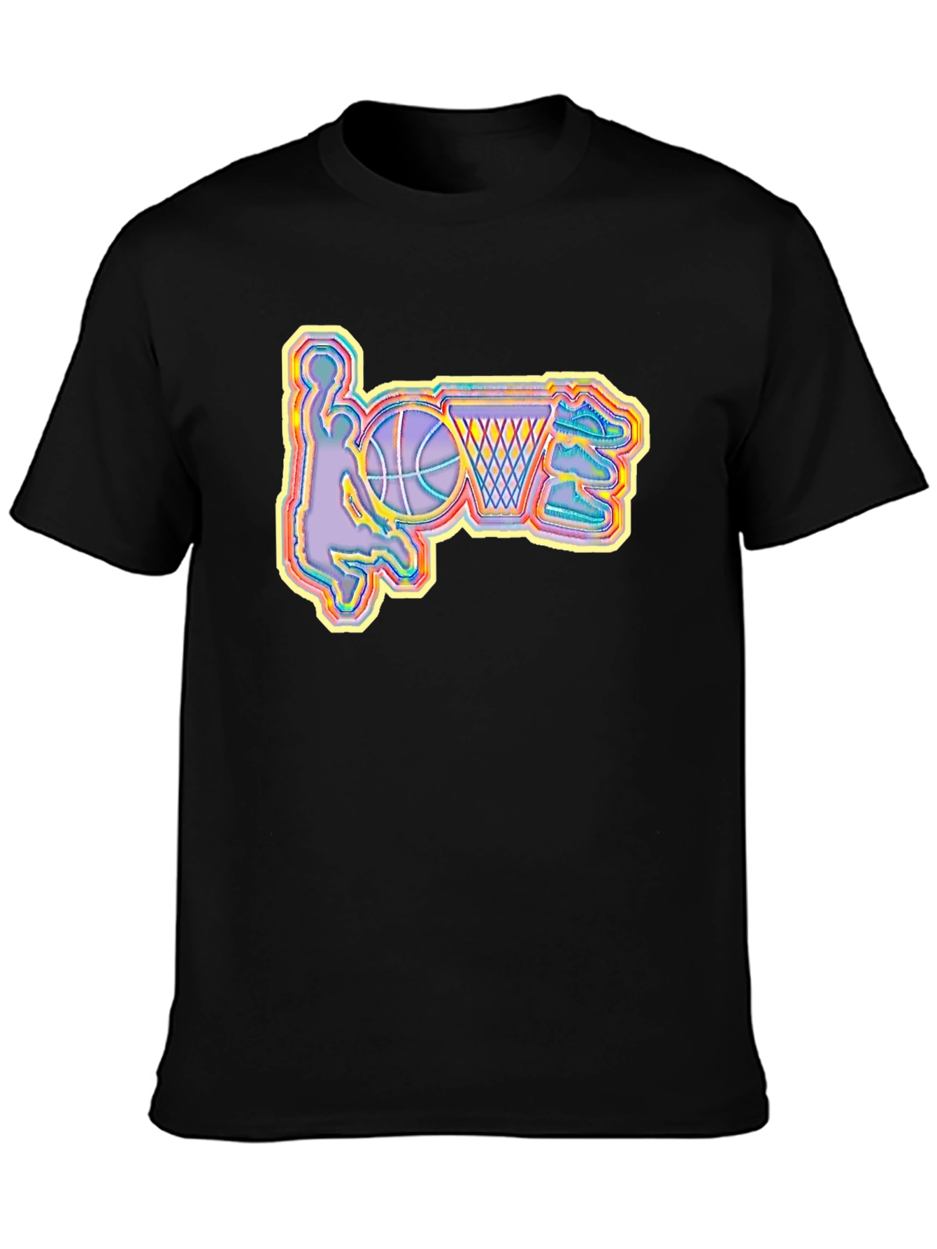 Basketball Lover Graphic Tee - Slam Dunk Style